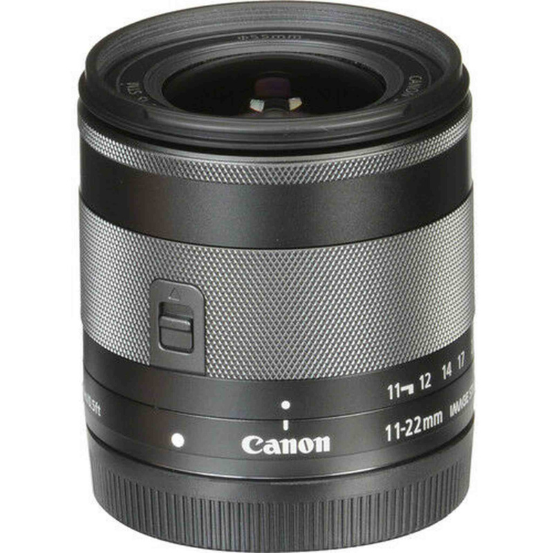 Canon EF-M 11-22mm f/4-5.6 IS STM Lens (International Model)