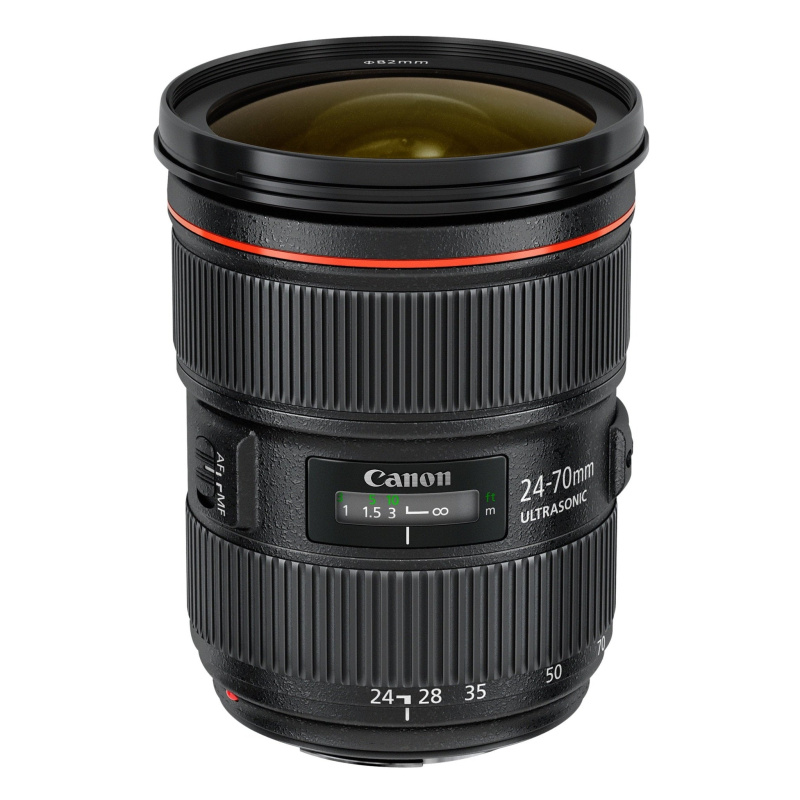 Canon EF 24-70mm f/2.8L USM Standard Zoom Lens for Canon SLR Cameras (International Model)