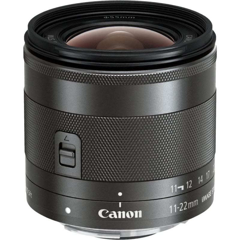 Canon EF-M 11-22mm f/4-5.6 IS STM Lens 7568B002 (International Model) -