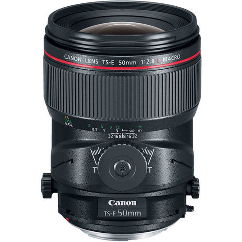 Canon TS-E 50mm f/2.8L Macro Tilt-Shift Lens (International Model)