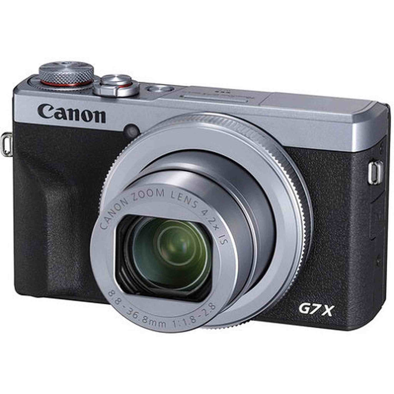 Canon PowerShot G7 X Mark III Digital Camera (Silver) (International Model)