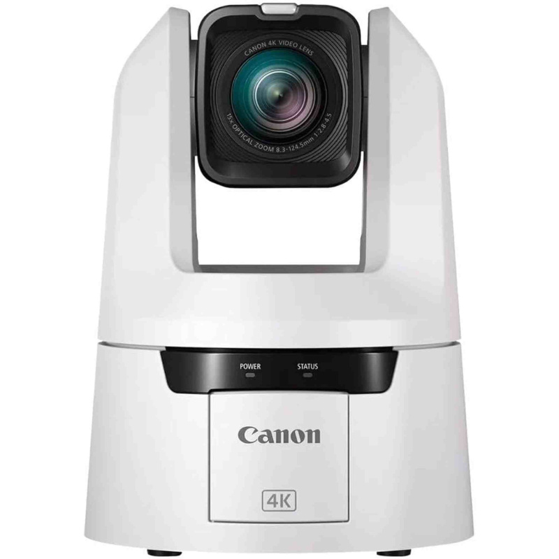 Canon CR-N500 Professional 4K NDI PTZ Camera (White) (4839C002) (International Model)