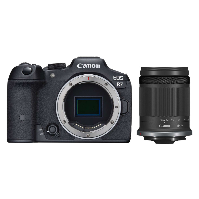 Canon EOS R7 Mirrorless Camera w/RF-S18-150mm f/3.5-6.3 is STM Lens Kit (International Model)
