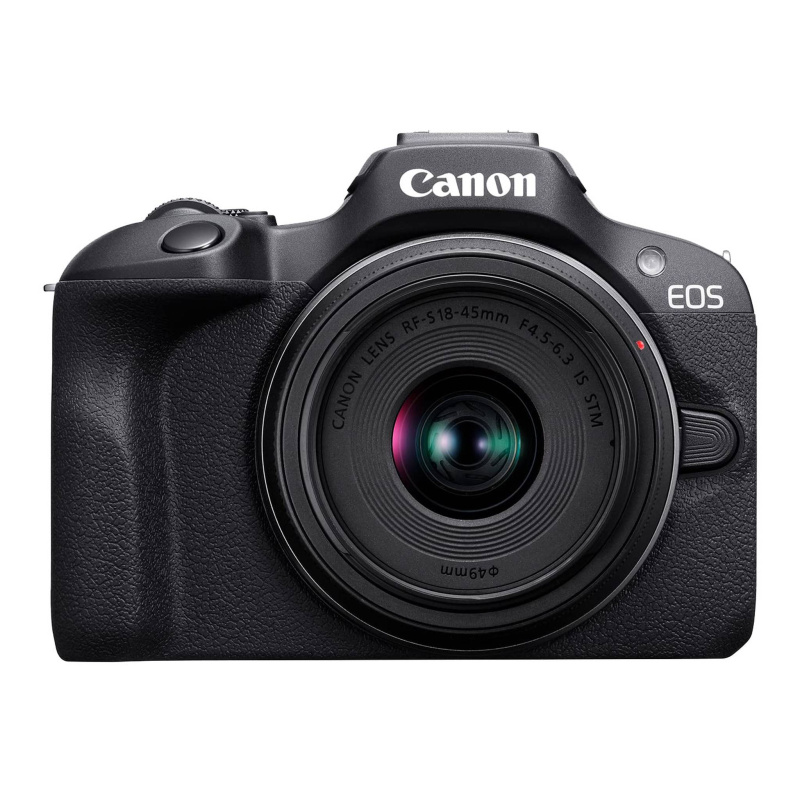 Canon EOS R100 RF-S18-45mm F4.5-6.3 is STM & RF-S55-210mm F5-7.1 is STM Lens Kit, Mirrorless Camera, RF Mount, 24.1 MP, Continuous Shooting, Full HD V