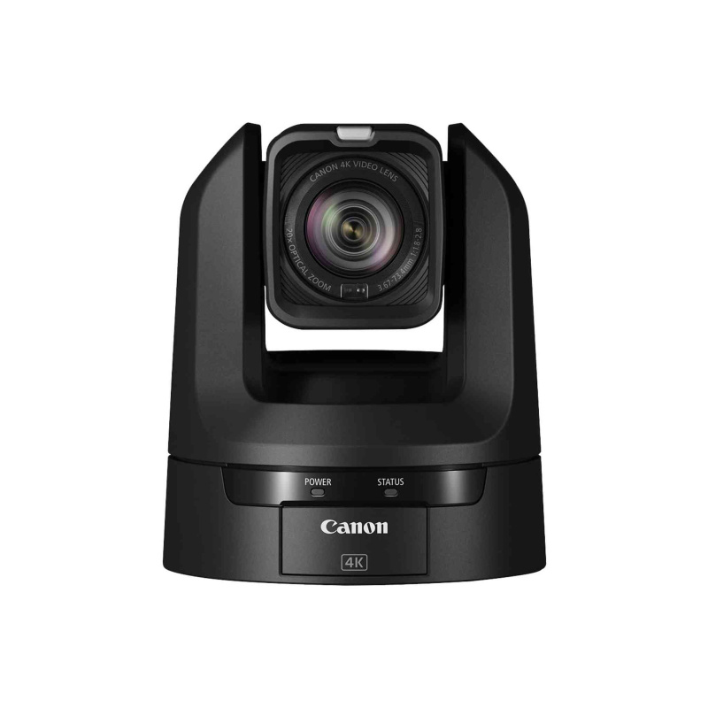 Canon CR-N100 PTZ Camera (Black), 20x Optical Zoom, 4K UHD Video, Professional Productions, House of Worship, Education, Broadcast, Corporate, Events
