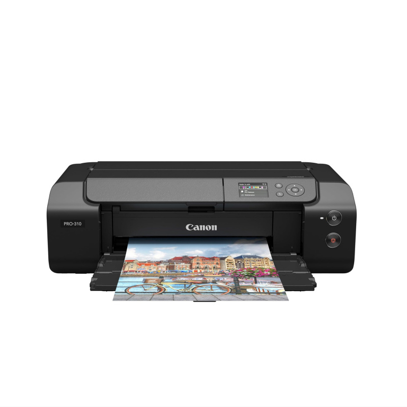 Canon imagePROGRAF Professional 13" PRO-310 Wireless Inkjet Photo Printer with 3.0-Inch Color LCD Monitor, 9 Color Pigment-Based Ink System, Black (In