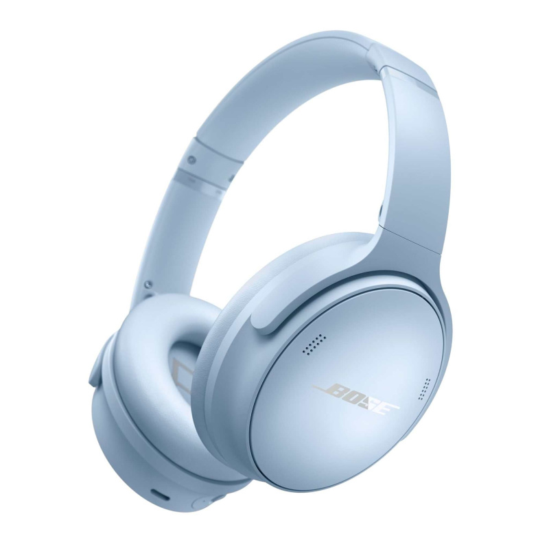 Bose QuietComfort Wireless Noise Cancelling Headphones, Bluetooth Over Ear Headphones with Up To 24 Hours of Battery Life, Moonstone Blue - Limited Ed