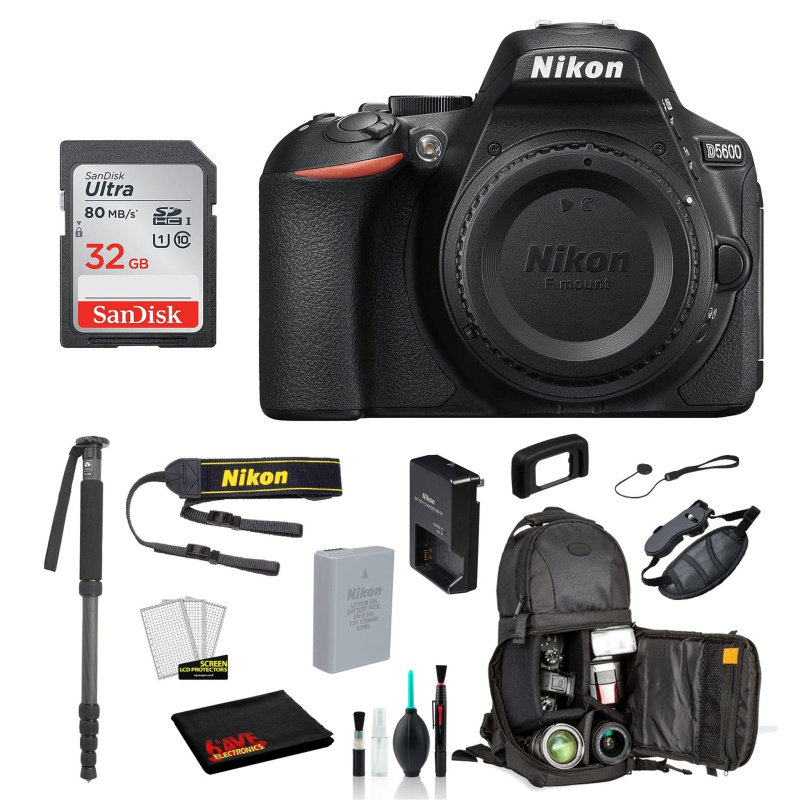 Nikon D5600 DSLR Camera Starter Bundle 01