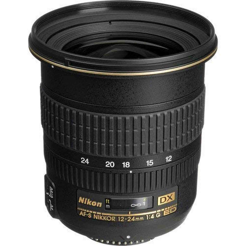Nikon 2144-IV AF-S DX NIKKOR 12-24mm f/4G If-ED Zoom Lens with Auto Focus for DSLR Cameras International Version (No Warranty)