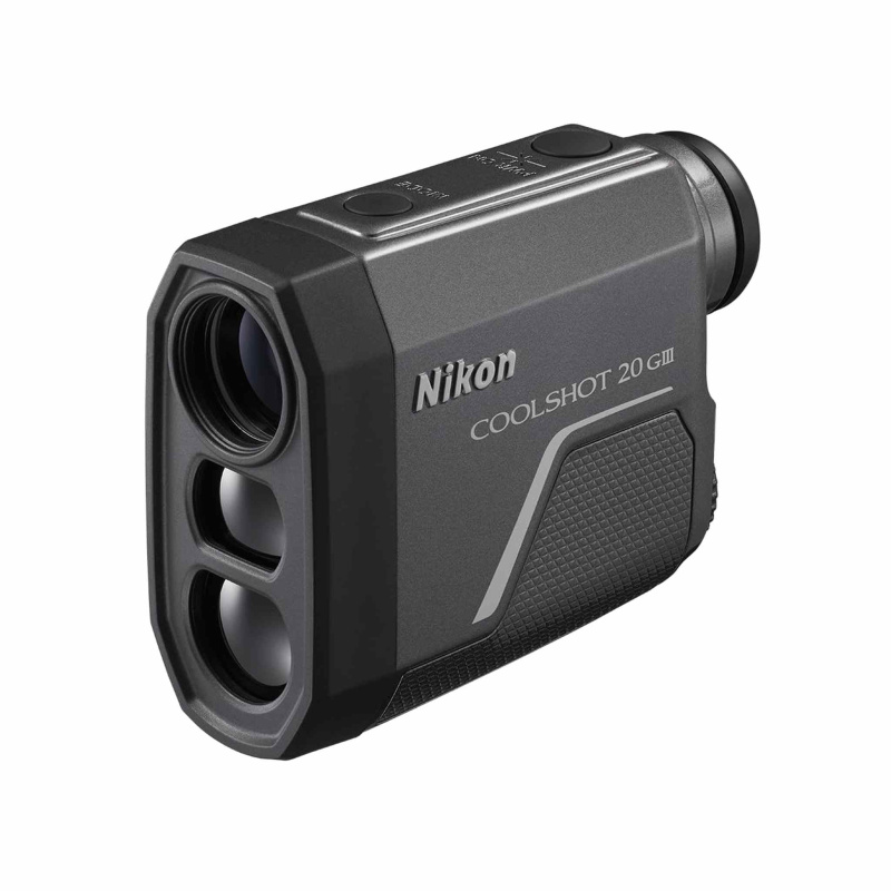 Nikon COOLSHOT 20i GIII Golf Rangefinder | Rainproof Laser rangefinder with Slope, Locked On Quake and 5 Year Warranty | Official Nikon USA Model