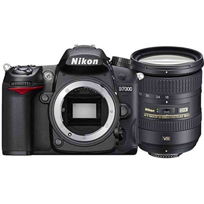 Nikon D7200 DSLR Camera with 18-200mm VR II Lens (International Model)