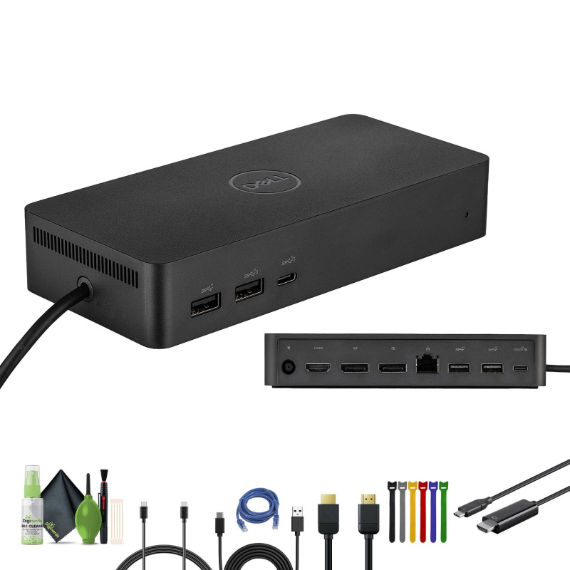 Dell Universal Dock UD22 USB-C Docking Station Bundle with Accessories