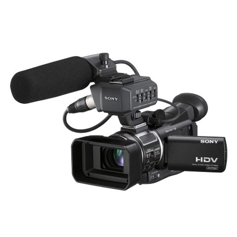 Sony HVR-A1U Digital Camcorder 2.7  LCD CMOS Full HD Black 16:9 10x Optical Zoom 16 MB Memory Stick Duo Included Memory Stick Duo Tape Media Memory Ca