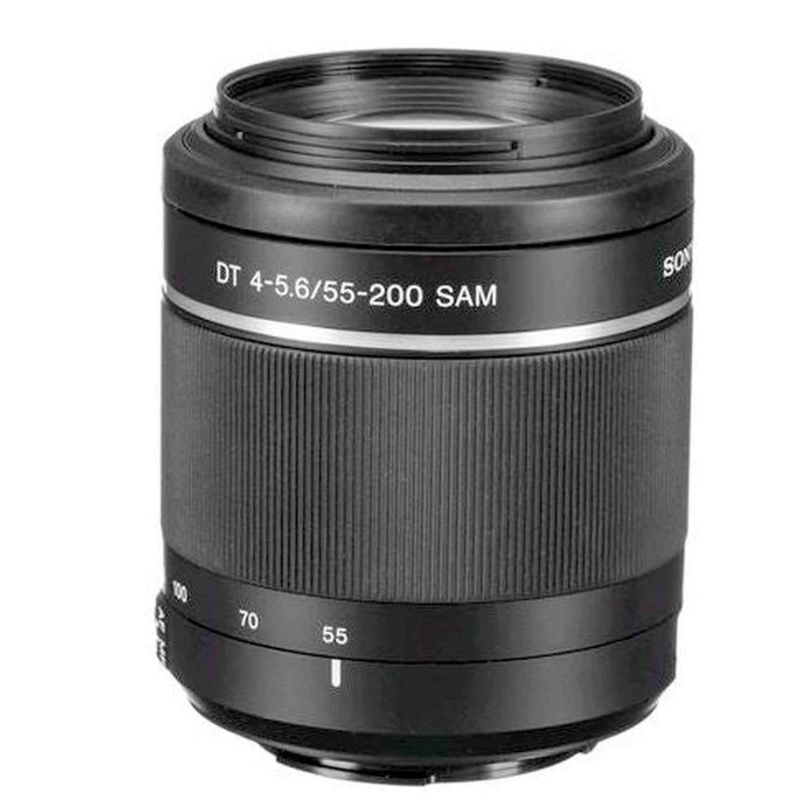 Sony SAL55200 55-200mm f/4-5.6 DT ED Compact Telephoto Zoom Lens