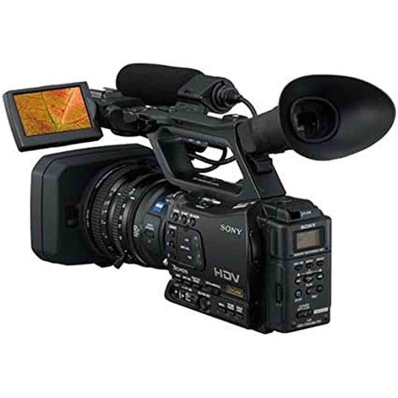 Sony HVR-Z7U Digital Camcorder - 3.2 LCD - Exmor CMOS - Full HD - 16:9 - 1 Megapixel Video - MPEG-2 - 12x Optical Zoom - Microphone - HDMI - Firewire