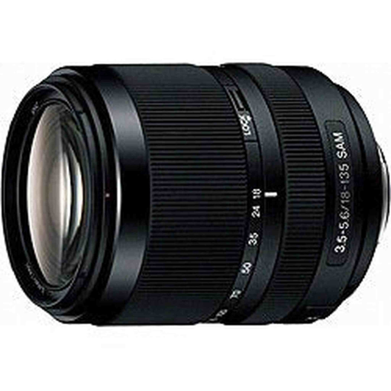 SONY DT 18-135mm F3.5-5.6 SA Sony A-mount lens SAL18135 - International Version (No Warranty)