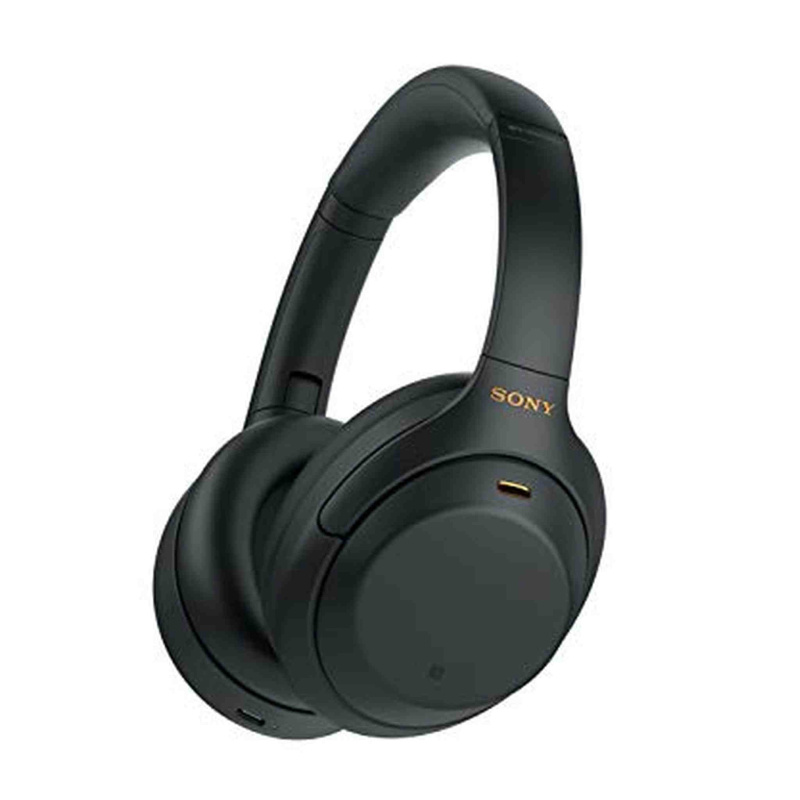 Sony WH-1000XM4 Wireless Noise-Canceling Over-Ear Headphones, Black