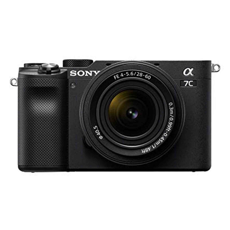 Sony Alpha 7C Full-Frame Compact Mirrorless Camera Kit - Black (ILCE7CL/B)