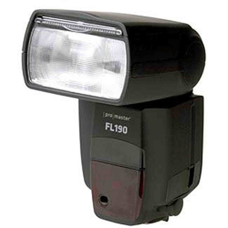 Promaster FL190 High Power TTL Flash - For Canon EOS (International Model)