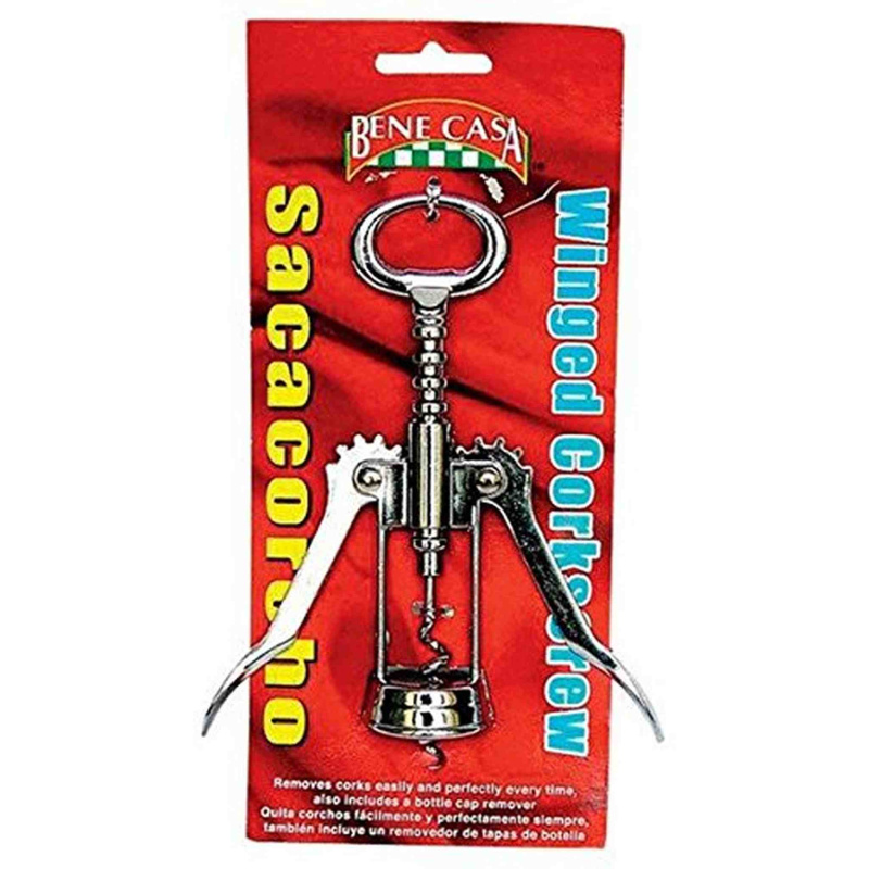 Bene Casa Silver Corkscrew Chrome