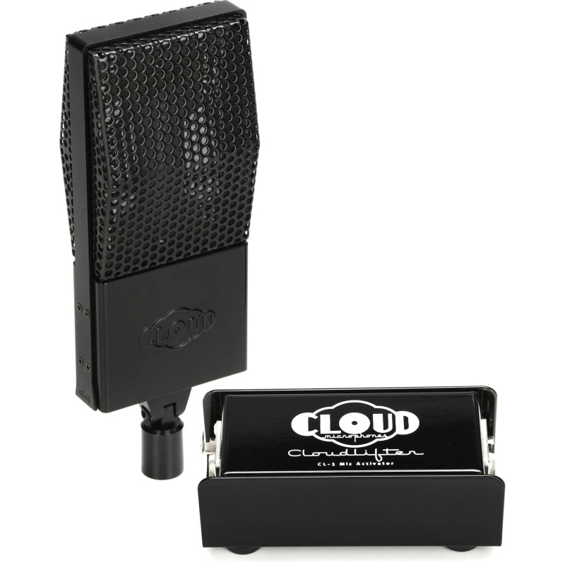 Cloud 44 Midnight Passive Ribbon Microphone + Cloudlifter for Professional Voice/Music Recording - USA Made