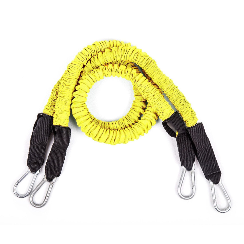 BodyBoss Resistance Bands - Custom Resistance Bands for Total Body Workouts, Yellow