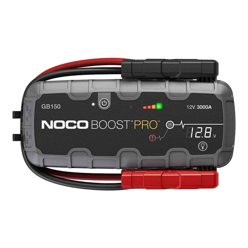 NOCO Boost Pro GB150 3000A UltraSafe Car Battery Jump Starter, 12V Battery Pack, Battery Booster, Jump Box, Portable Charger and Jumper Cables for 9.0