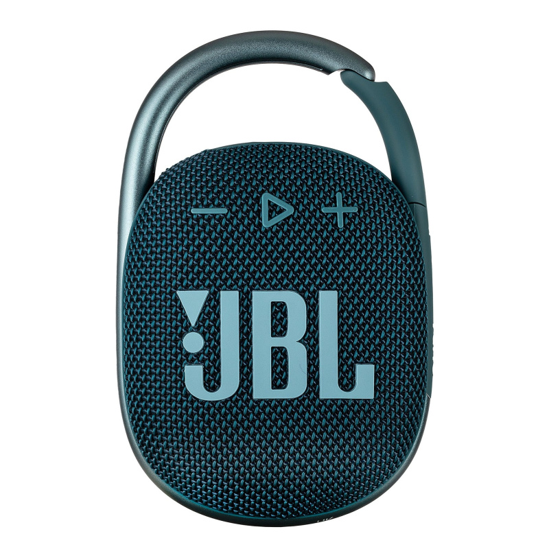 JBL Clip 4 - Portable Mini Bluetooth Speaker, big audio and punchy bass, integrated carabiner, IP67 waterproof and dustproof, 10 hours of playtime, sp
