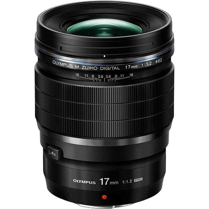 Olympus M.Zuiko Digital ED 17mm F1.2 PRO Lens, for Micro Four Thirds Cameras
