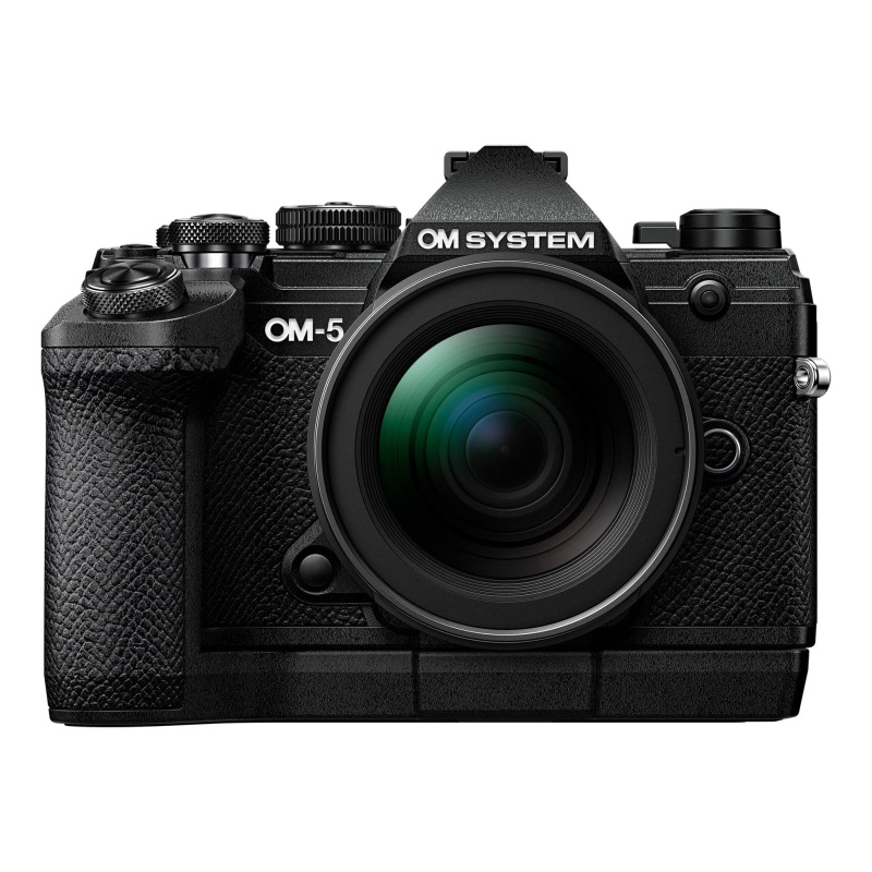 OM System OM-5 Black Micro Four Thirds System Camera M.Zuiko Digital ED 12-45mm F4.0 PRO kit Outdoor Camera Weather Sealed Design 5-Axis Image Stabili