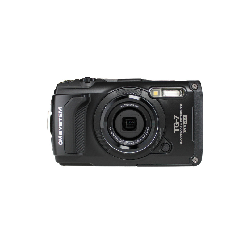 OM SYSTEM Tough TG-7 Digital Camera -, Black