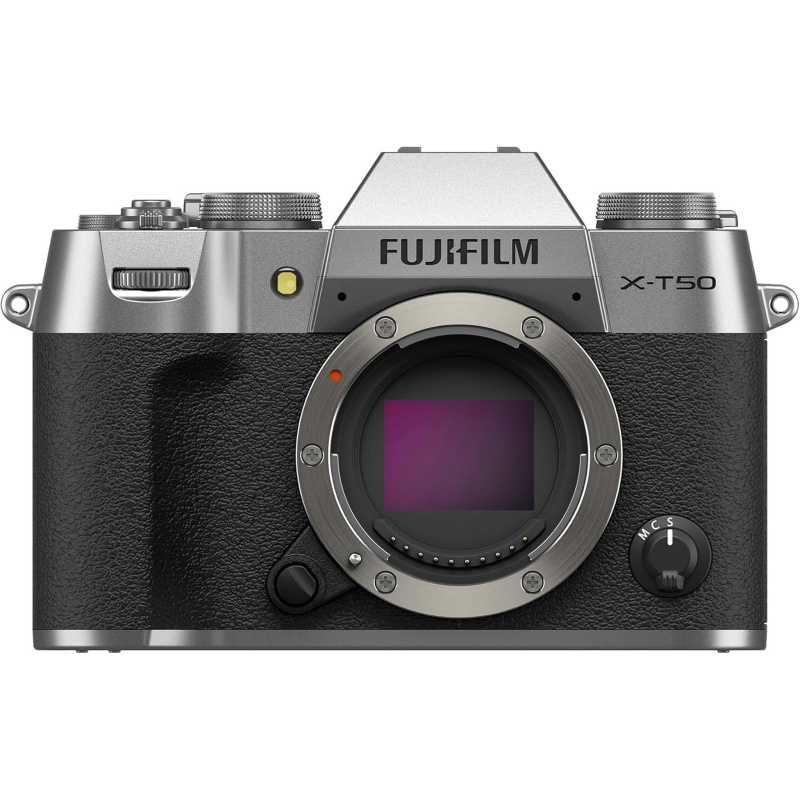 Fujifilm X-T50 Mirrorless Digital Camera Body - Silver