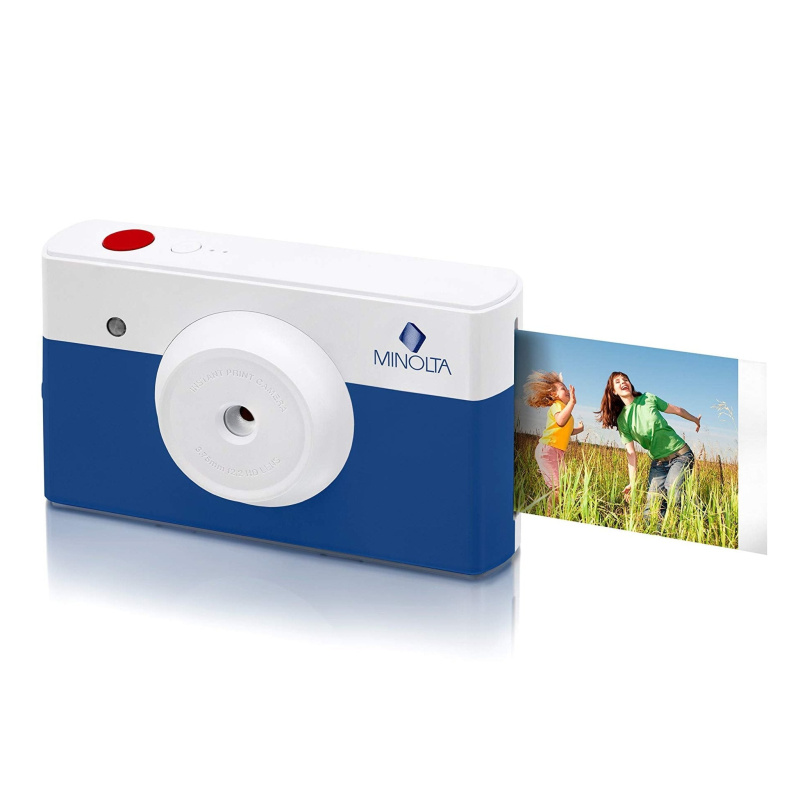 Minolta Instapix 2 in 1 Instant Print Digital Camera & Bluetooth Printer