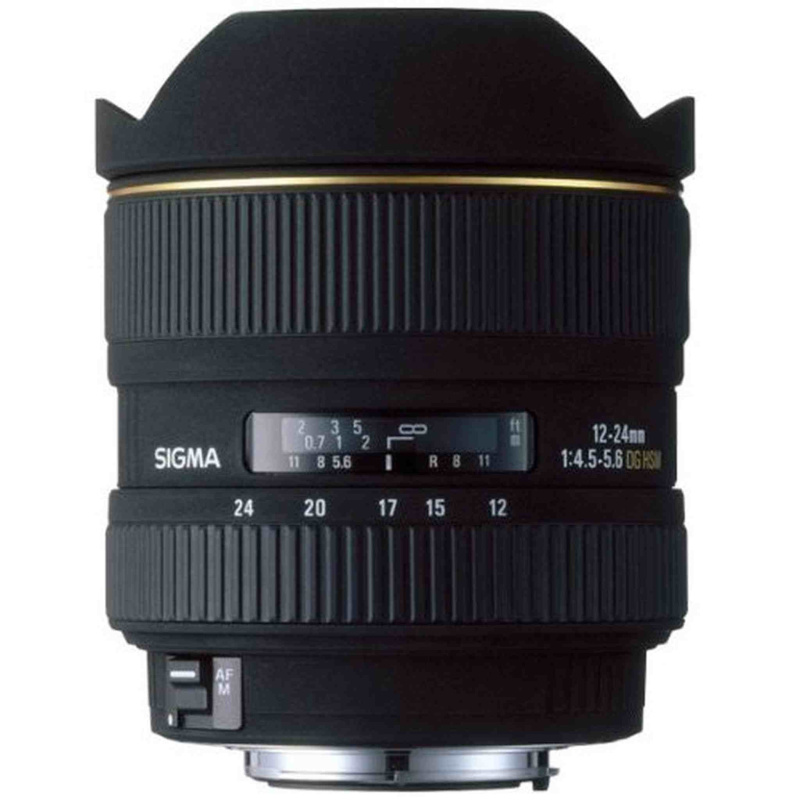 Sigma 12-24mm f/4.5-5.6 EX DG IF HSM Aspherical Ultra Wide Angle Zoom Lens for Pentax and Samsung SLR Cameras