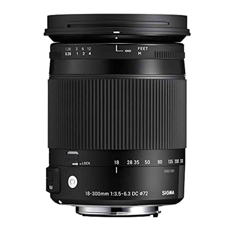 Sigma 18-300mm F3.5-6.3 Contemporary DC Macro OS HSM Lens for Nikon