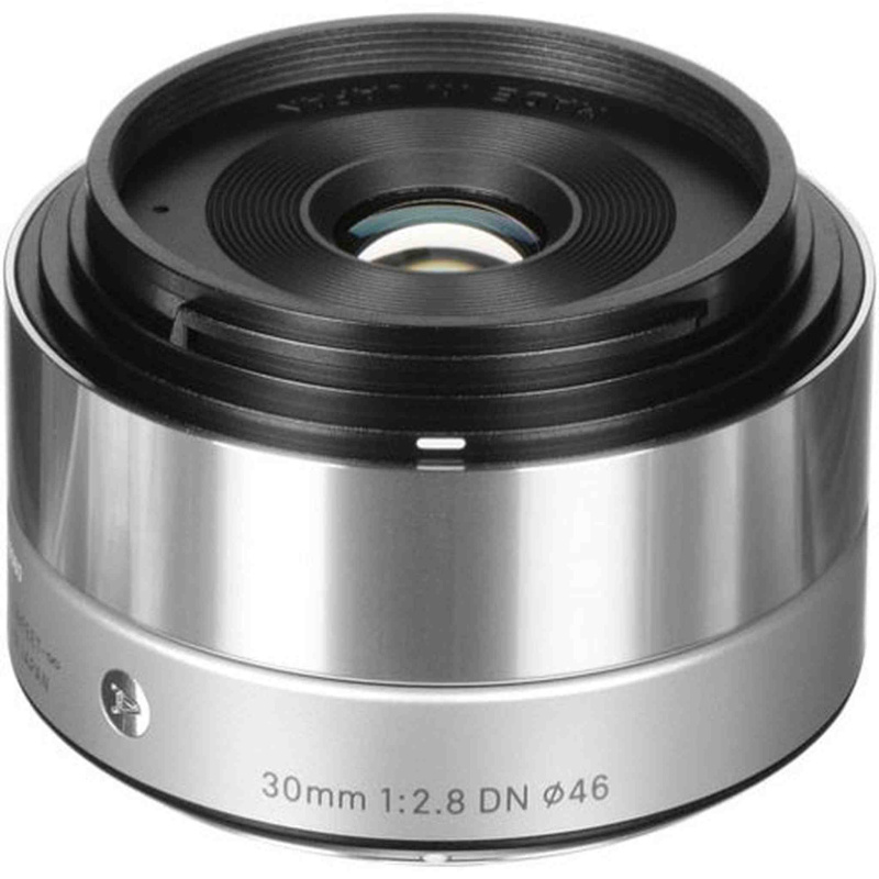 Sigma Art 30mm F2.8 DN Silver Lens For Micro Four Thirds Mount