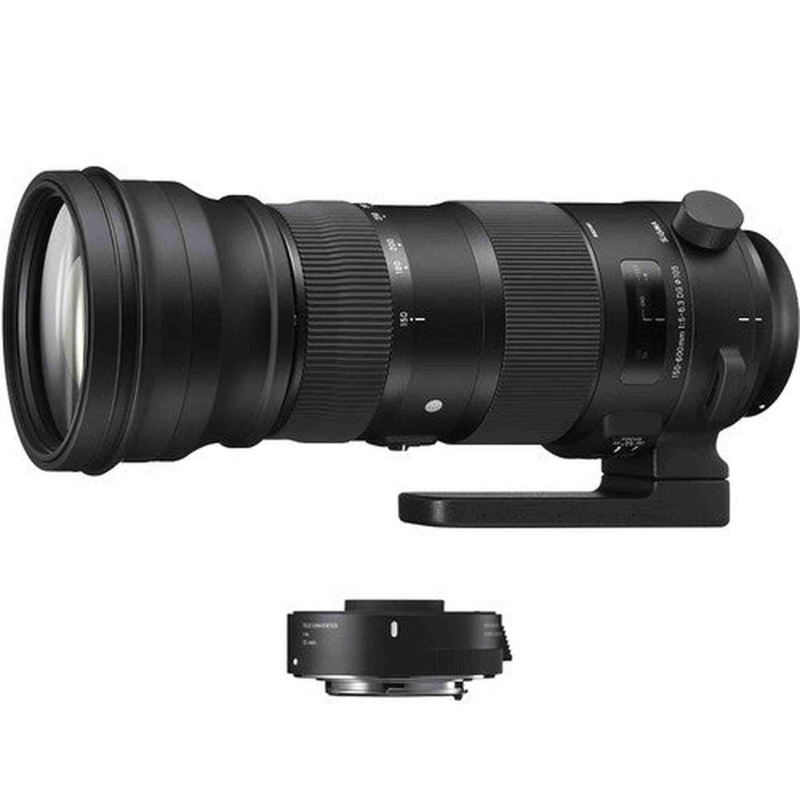 Sigma 150-600mm F5-6.3 Contemporary DG OS HSM & TC-1401 for Canon (International Model)