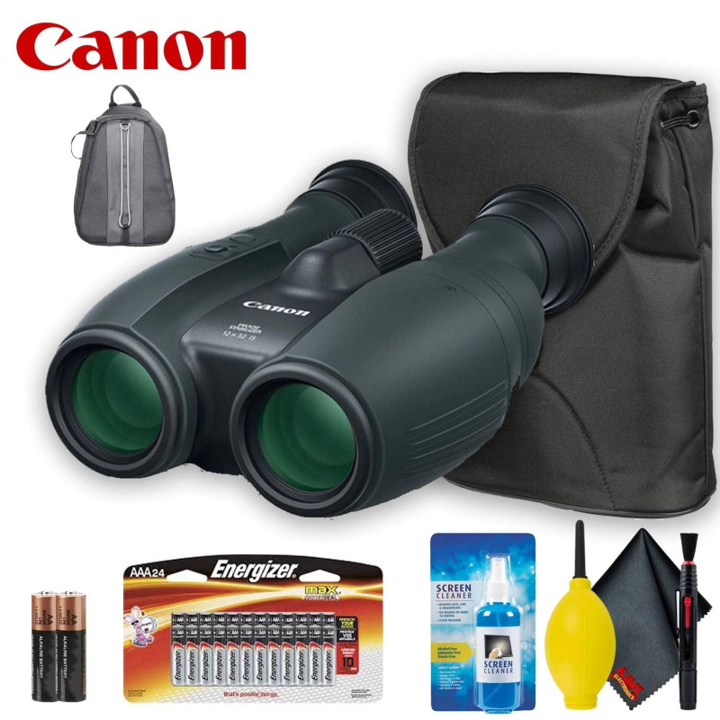 Canon 12x32 is Image Stabilized Binocular Standard Accessory Bundle (International Model)