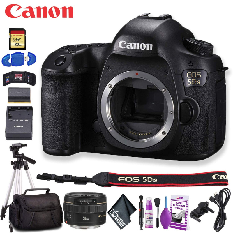 Canon EOS 5DS DSLR Camera (Intl Model) Master Kit (International Model)