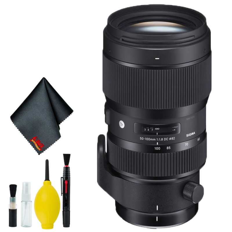Sigma 50-100mm f/1.8 DC HSM Art Lens for Nikon F (USA) Standard Bundle