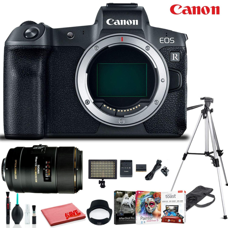 International Professional Bundle - Canon EOS RP Mirrorless Digital Camera (Body Only) (International Model)