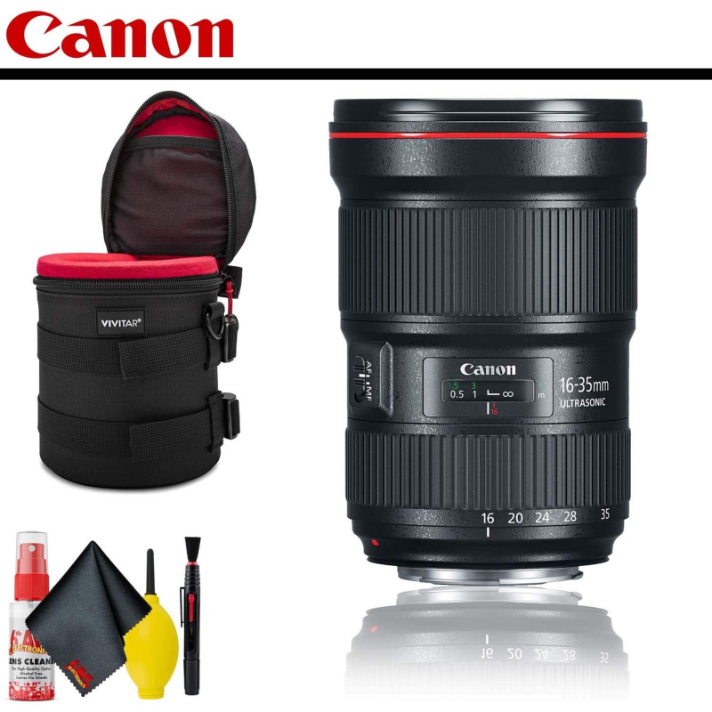Canon EF 16-35mm f/2.8L III USM Lens With Lens Case AND Cleaning Kit (International Model)