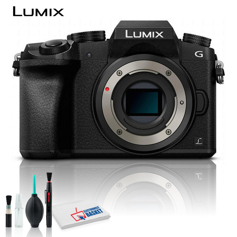 Panasonic Lumix DMC-G7 Mirrorless Micro Four Thirds Digital Camera (Black) - Starter Bundle