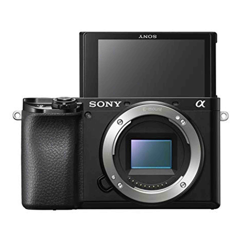 Sony Alpha a6100 24.2MP Mirrorless Camera - Black (Body Only)
