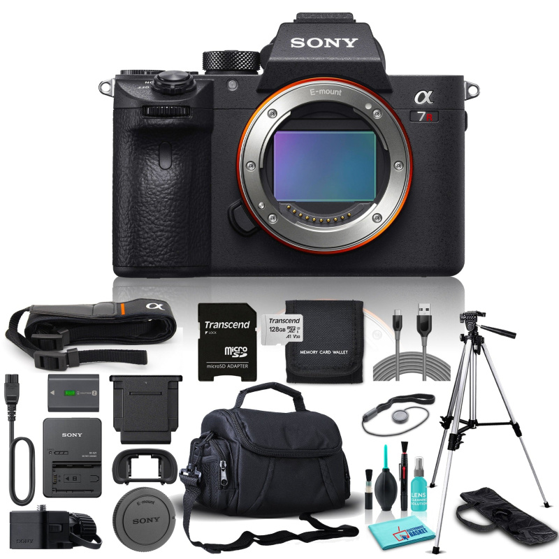 Sony Alpha a7R III Mirrorless Digital Camera, 42MP Full-Frame Exmor R BSI CMOS Sensor, UHD 4k30p Video Recording - Body Only (International Model)