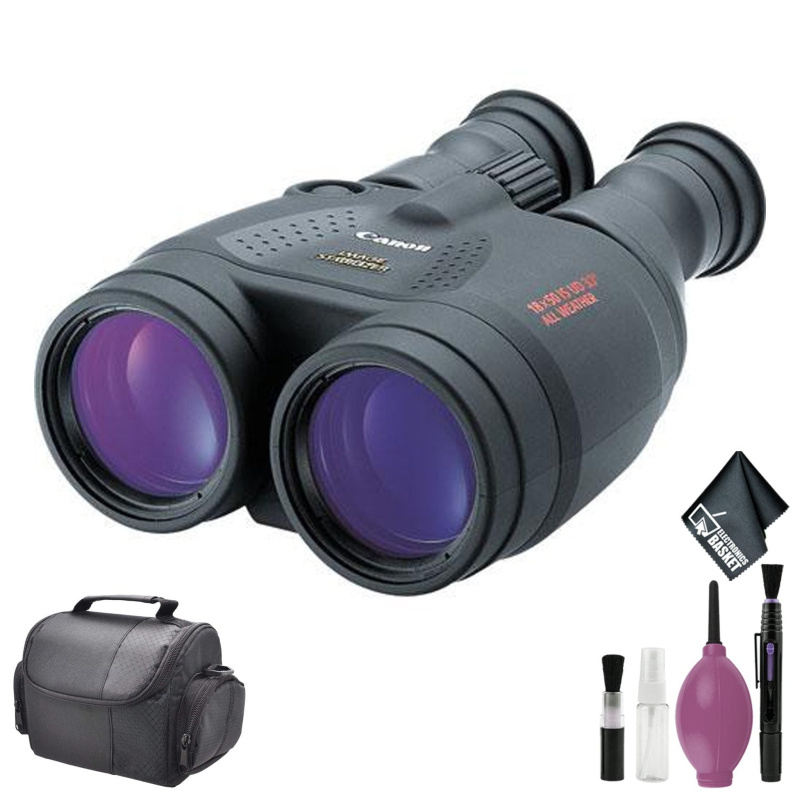 Canon 18x50 IS Image Stabilized Binocular - Cleaning Kit - SOFT CASE-MED (SLR + LENSES) (International Model)