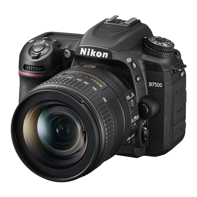 Nikon D7500 20.9MP DSLR Camera with AF-S DX NIKKOR 16-80mm f/2.8-4E ED VR Lens, Black (International Model)