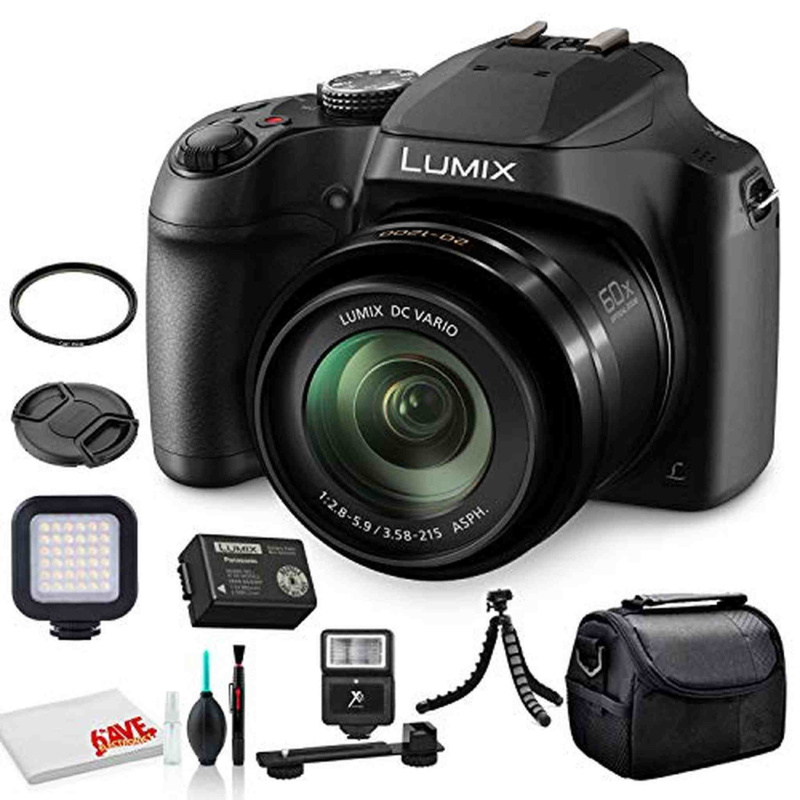 Panasonic Lumix DC-FZ80 Digital Camera (DC-FZ80DK) Base Bundle