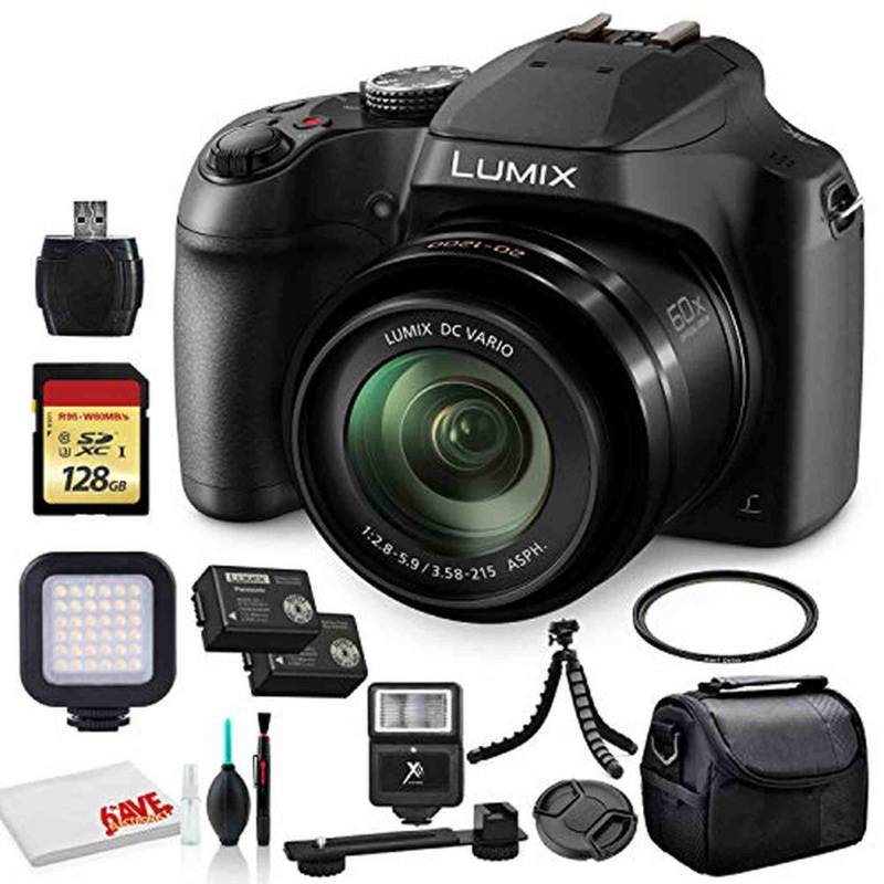 Panasonic Lumix DC-FZ80 Digital Camera (DC-FZ80DK) Pro Bundle