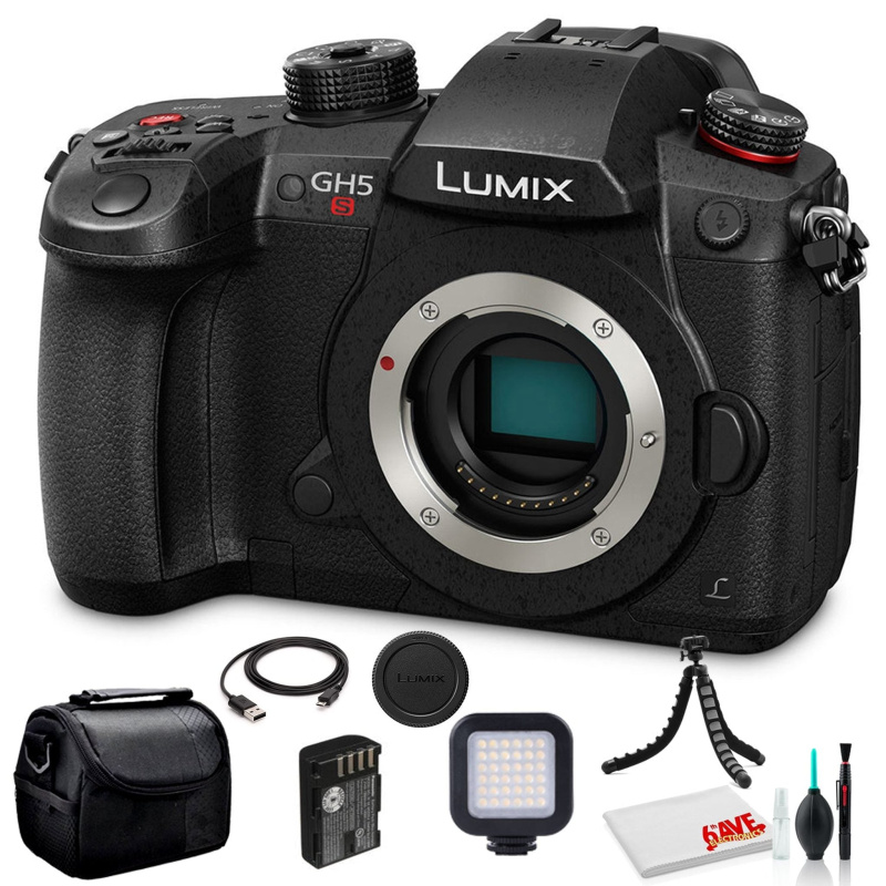 Panasonic Lumix DC-GH5S Mirrorless Digital Camera (DC-GH5S) Base Bundle